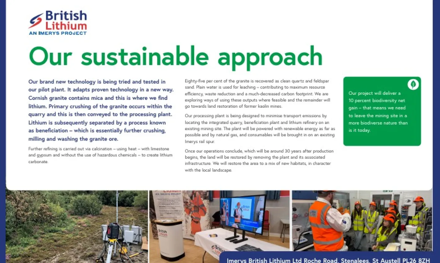 Sustainable approach 